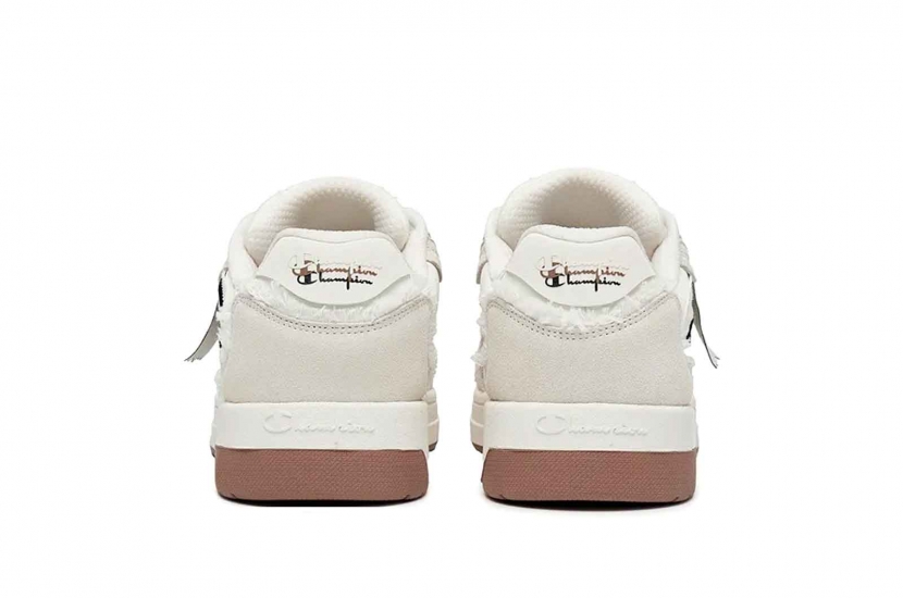 CHAMPION LOW-TOP SKATEBOARD SHOES UNISEX MILK WHITE [U5AFCTU28A1]