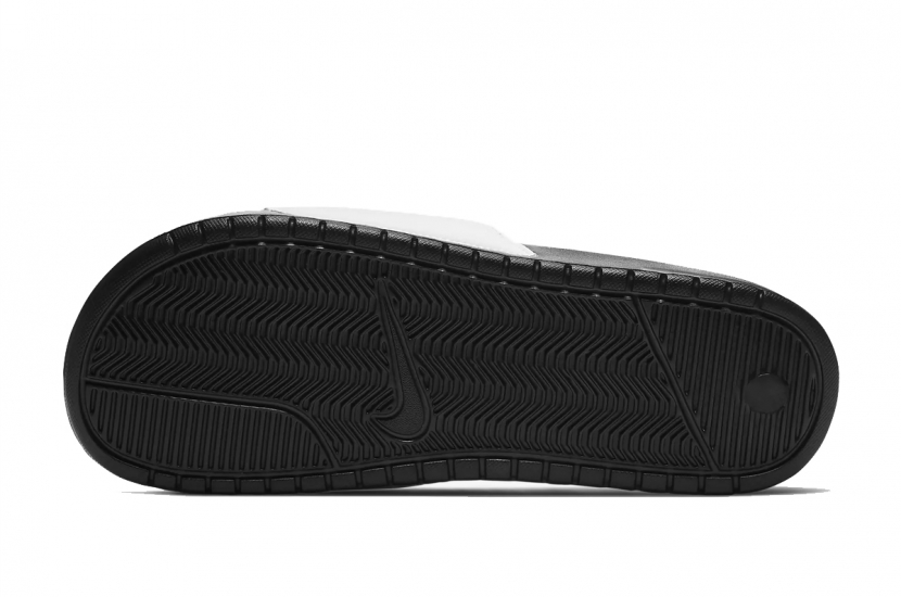 NIKE BENASSI BLACK WHITE [343880-100]