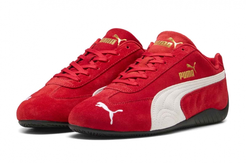 PUMA SPEEDCAT OG RED WHITE MEN [401698-02]