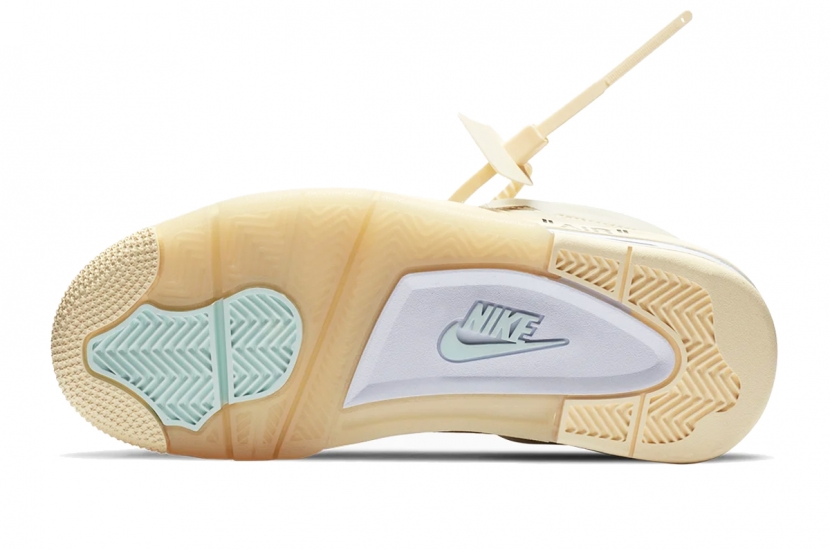 AIR JORDAN 4 X OFF-WHITE SAIL [CV9388-100]