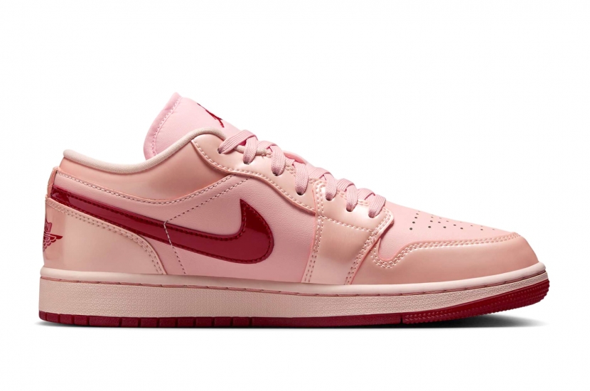 AIR JORDAN 1 LOW PATENT VALENTINE'S DAY [HF3174-600]