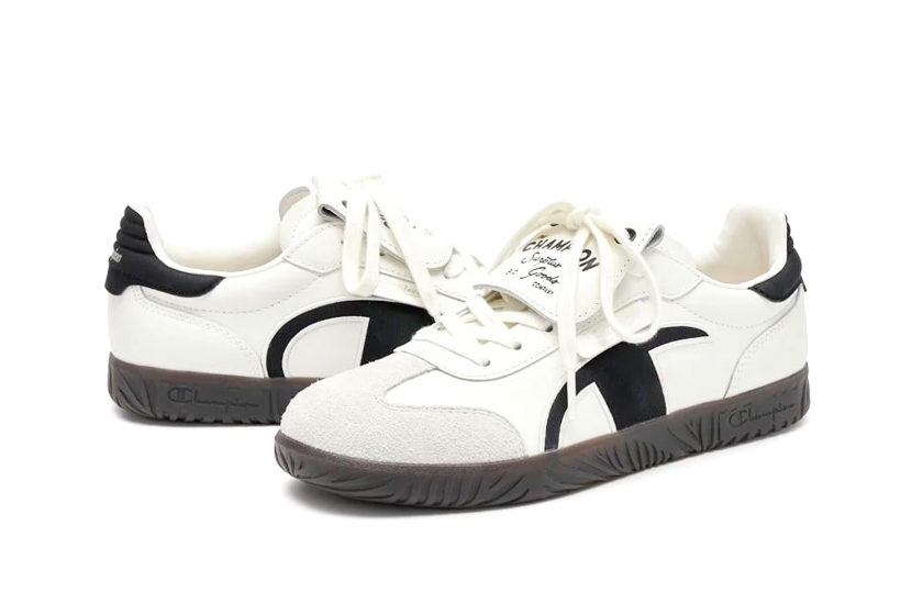 CHAMPION ESSENTIALS T-TRAINER CREAM BLACK [U4CFCTW14U3] [U4CFCTW15U3] 