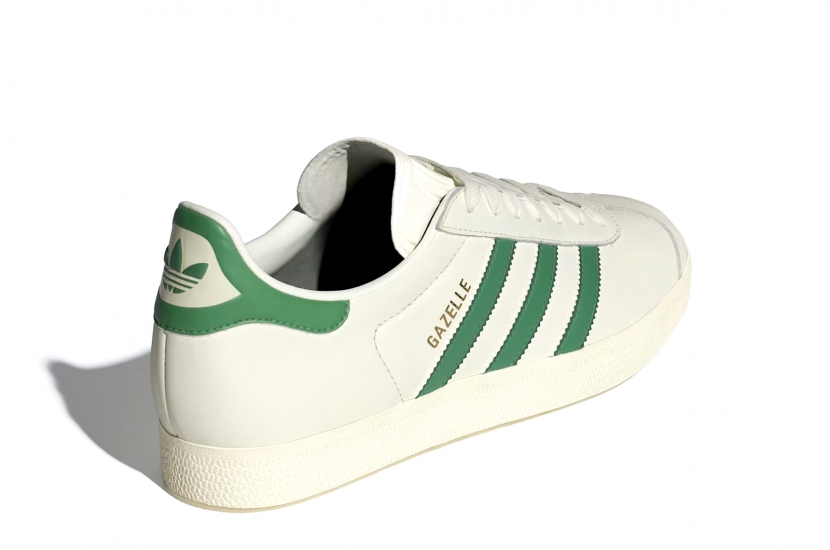 GAZELLE OFF WHITE PRELOVED GREEN COLLEGIATE GREEN [IG1635]