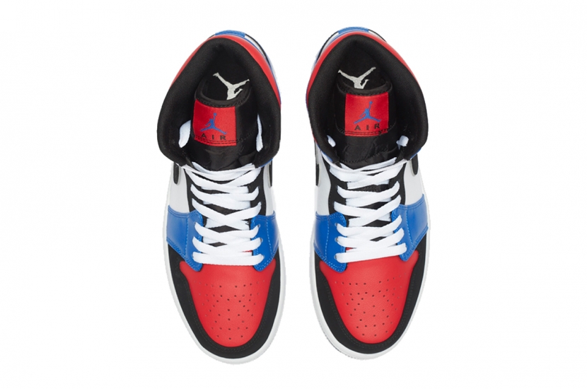 AIR JORDAN 1 MID TOP 3 [554724-124]