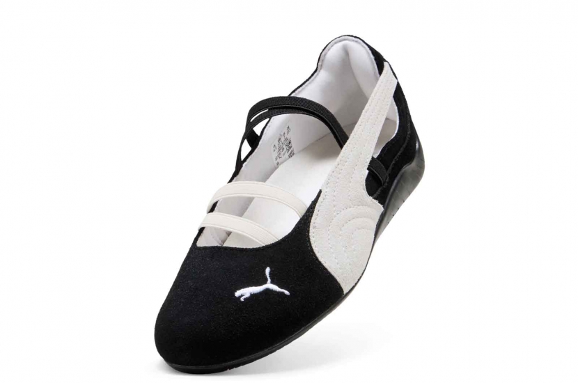 PUMA WMNS SPEEDCAT BALLET SD BLACK WHITE [401287-06]