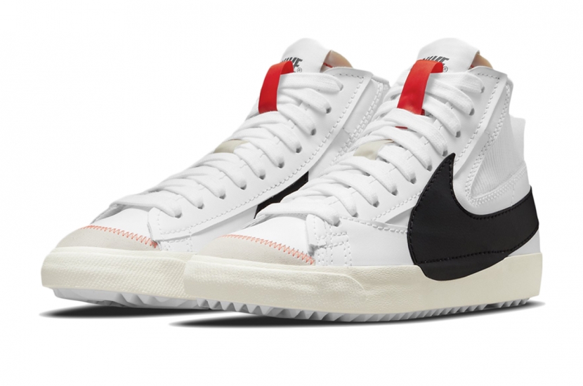 BLAZER MID 77 JUMBO WHITE BLACK [DD3111-100]