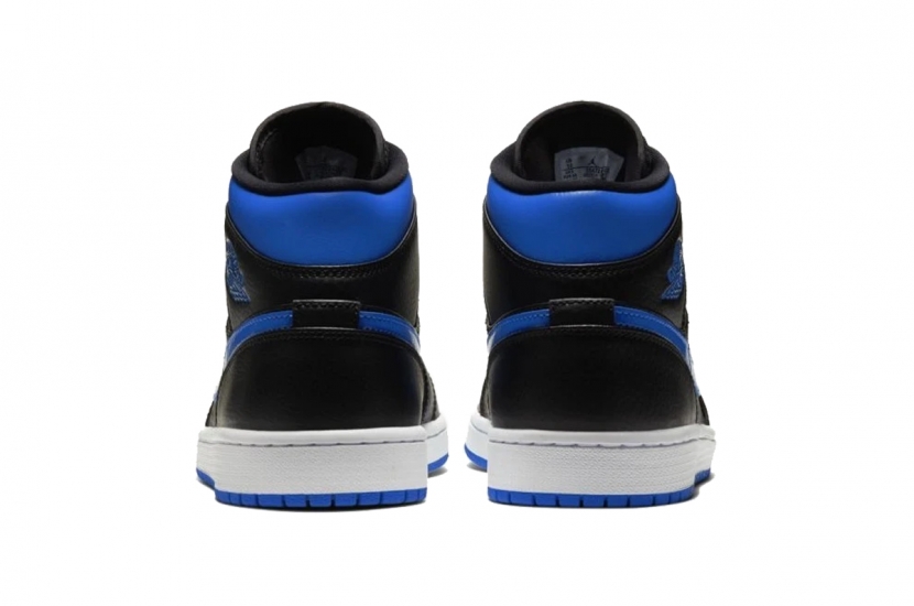 AIR JORDAN 1 MID HYPER ROYAL MEN [554724-077]