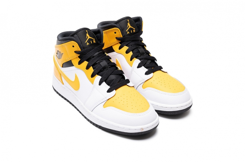 AIR JORDAN 1 MID UNIVERSITY GOLD [554725-170]