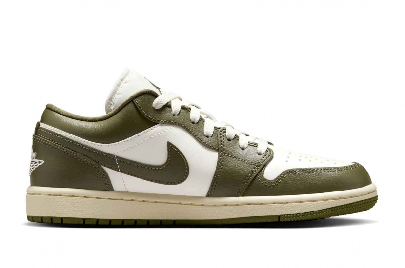 AIR JORDAN 1 LOW MEDIUM OLIVE W [DC0774-122]