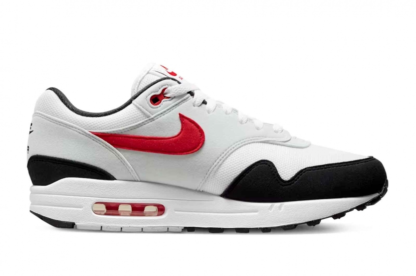 AIR MAX 1 PURE PLATINUM AND UNIVERSITY RED [FB9082-101]