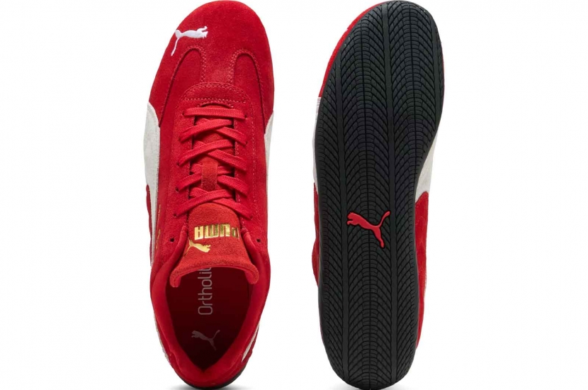 PUMA SPEEDCAT OG RED WHITE MEN [401698-02]