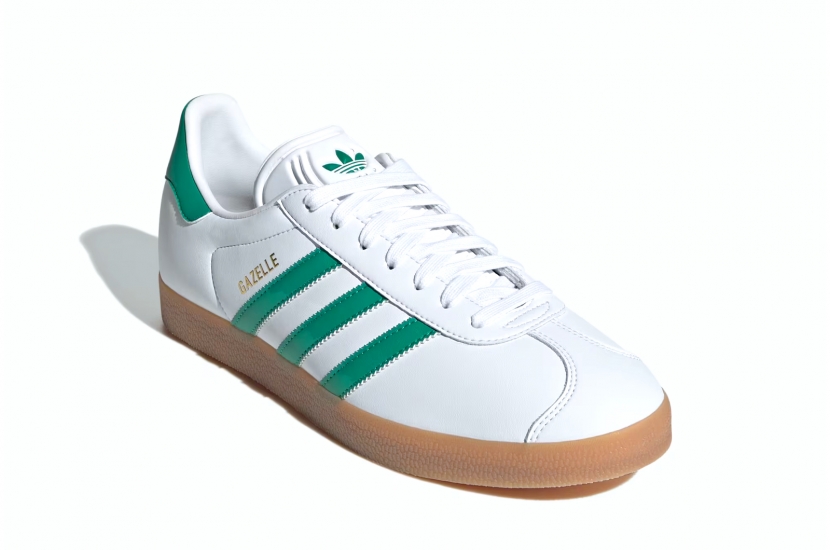 GAZELLE WHITE BOLD GREEN GUM [IH2216]