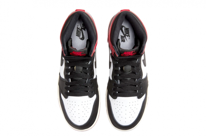 AIR JORDAN 1 HIGH RETRO OG BLACK TOE REIMAGINED GS [FD1437-106]