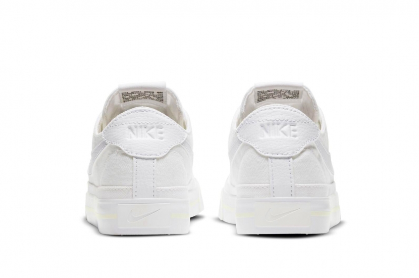 WMNS COURT LEGACY CANVAS ‘TRIPLE WHITE’ [CZ0294-100]