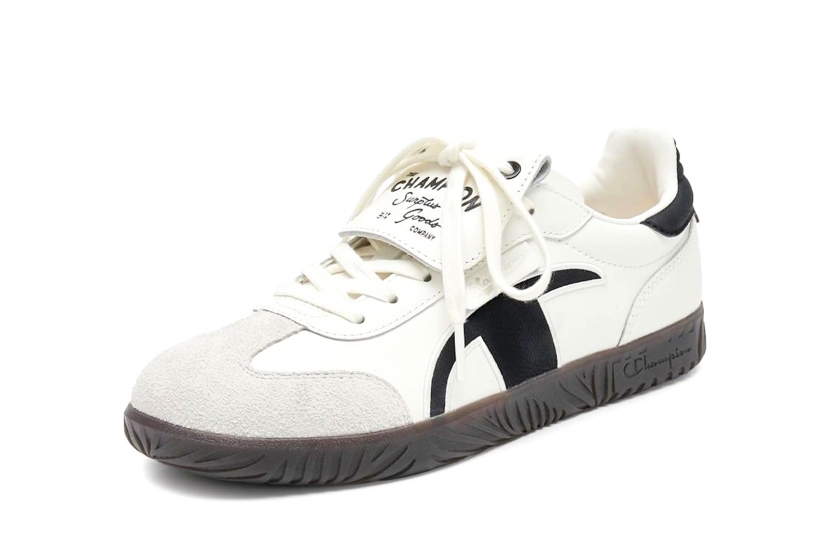 CHAMPION ESSENTIALS T-TRAINER CREAM BLACK [U4CFCTW14U3] [U4CFCTW15U3] 