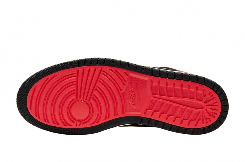 AIR JORDAN 1 ZOOM HIGH BLACK CHILE RED [ CT0978-006]