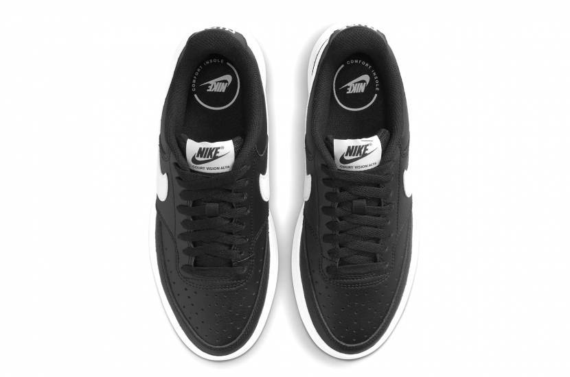 COURT VISION ALTA BLACK WHITE [DM0113-002]