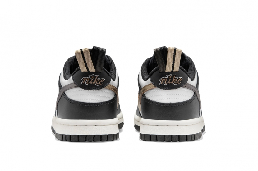 DUNK LOW BLACK WHITE METALLIC [DH9764-001]