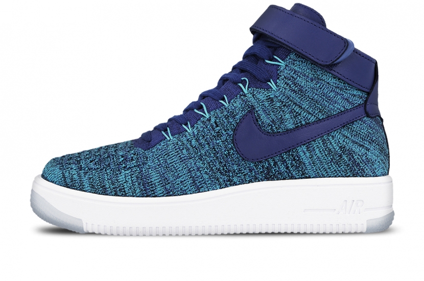 AIR FORCE 1 FLYNIT BLUE LAGOON [818018-400]