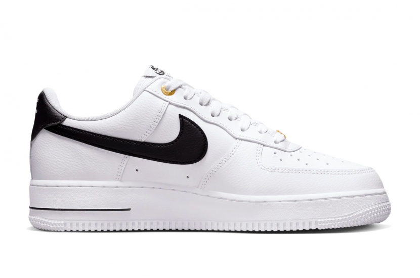 AIR FORCE 1 '07 LV8 40TH ANNIVERSARY WHITE BLACK [DQ7658-100]