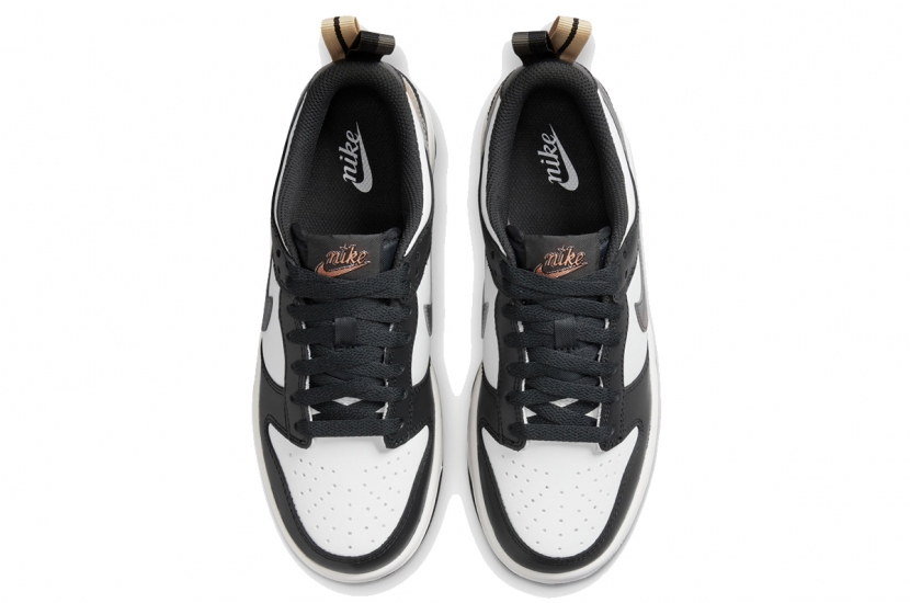 DUNK LOW BLACK WHITE METALLIC [DH9764-001]