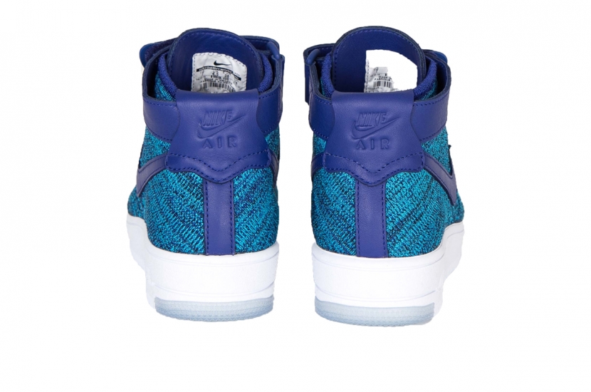 AIR FORCE 1 FLYNIT BLUE LAGOON [818018-400]