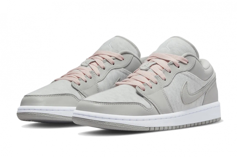 AIR JORDAN 1 LOW SE LIGHT IRON ONE (W) [DQ6076-001]