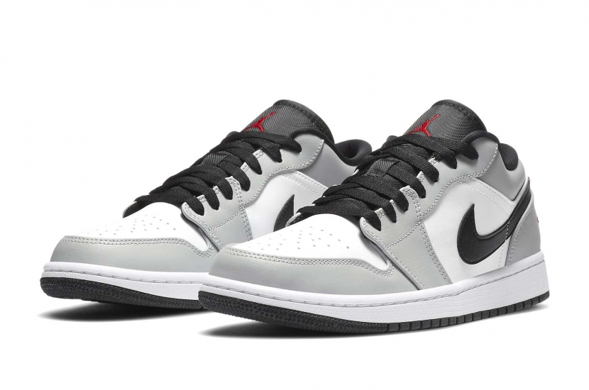 AIR JORDAN 1 LOW LIGHT SMOKE GREY [553558-030]