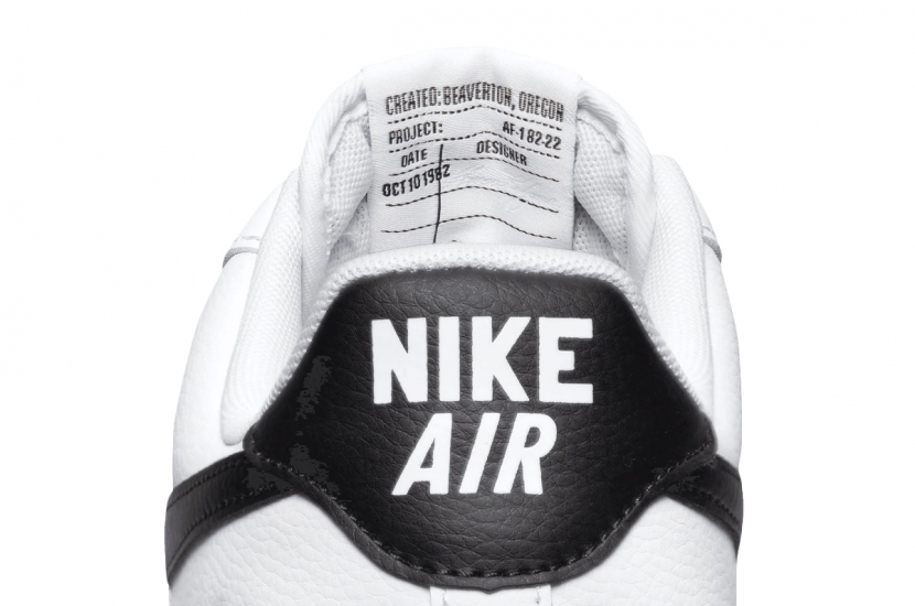 AIR FORCE 1 '07 LV8 40TH ANNIVERSARY WHITE BLACK [DQ7658-100]