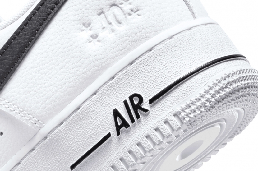 AIR FORCE 1 '07 LV8 40TH ANNIVERSARY WHITE BLACK [DQ7658-100]