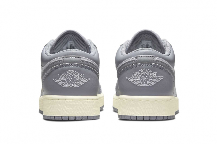 AIR JORDAN 1 LOW VINTAGE GREY GS [553560-053]