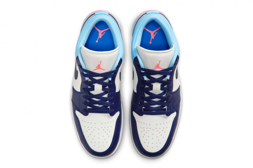 AIR JORDAN 1 LOW SAIL BLUE CHILL [553558-149]