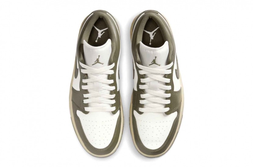 AIR JORDAN 1 LOW MEDIUM OLIVE W [DC0774-122]