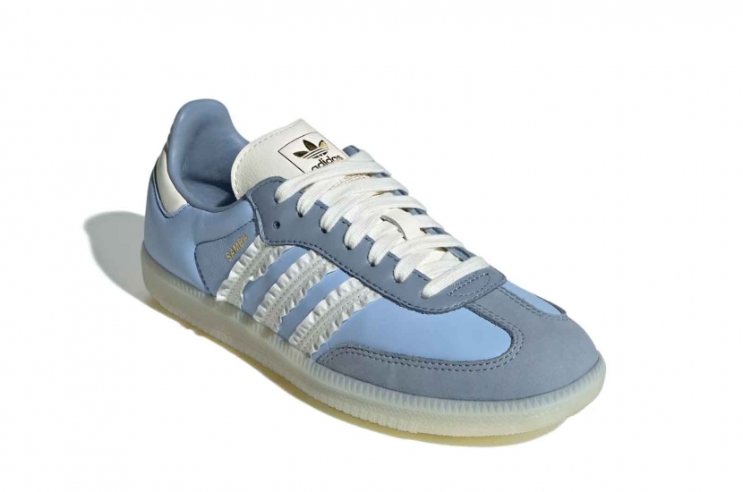 SAMBA RUFFLE STRIPES PACK CLEAR SKY [JR8829]
