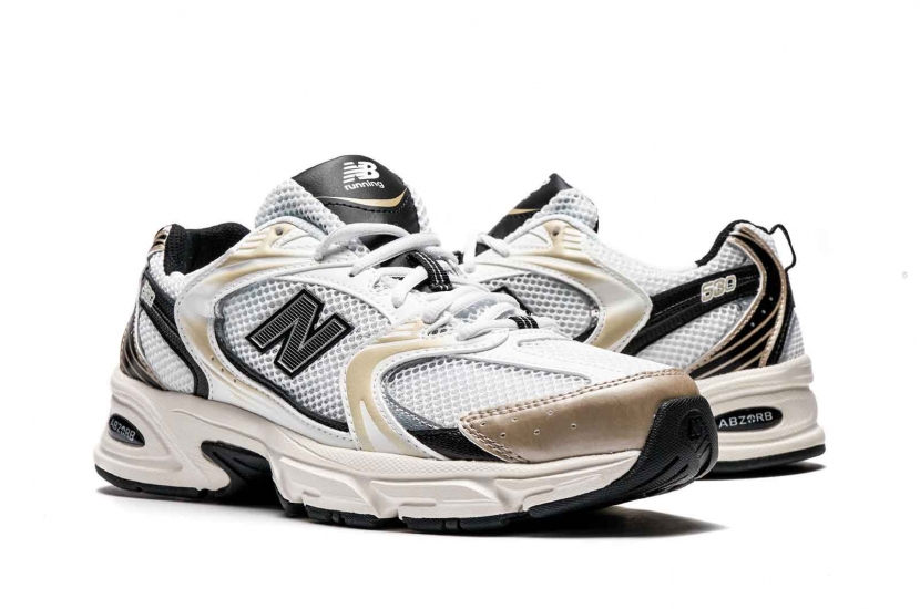 NEW BALANCE 530 WHITE LIGHT GOLD METALIC [MR530TC]