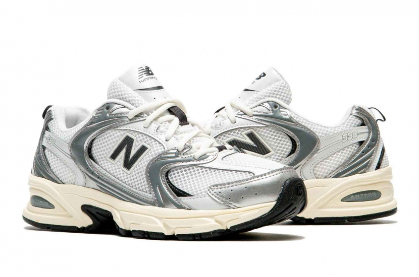 NEW BALANCE 530SILVER METALLIC BLACK CEMENT [U530ESA]