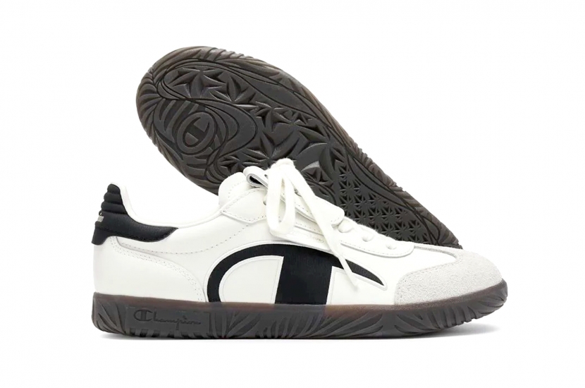 CHAMPION ESSENTIALS T-TRAINER CREAM BLACK [U4CFCTW14U3] 