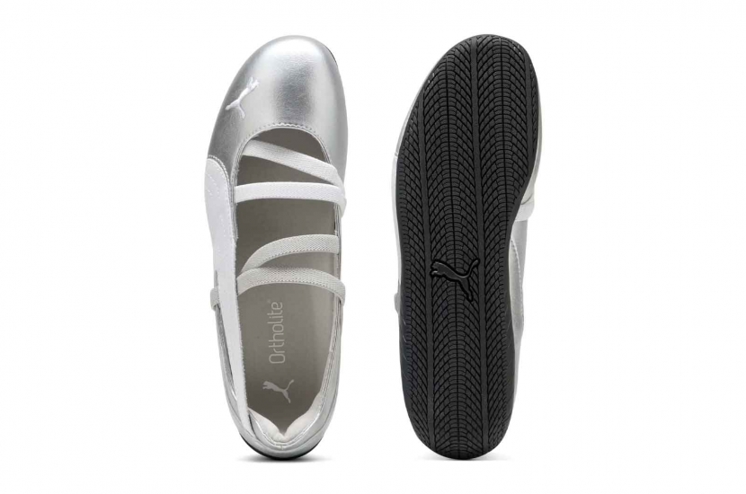PUMA SPEEDCAT BALLET METALLIC SILVER [401581-01]