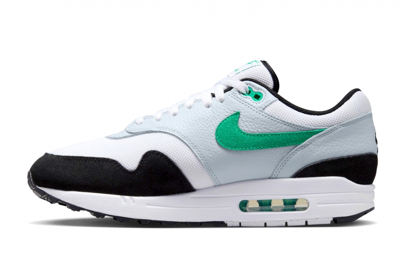 AIR MAX 1 WHITE BLACK STADIUM GREEN [FN6952-100]