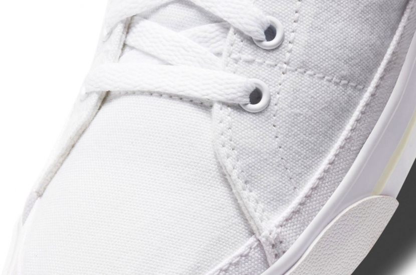 WMNS COURT LEGACY CANVAS ‘TRIPLE WHITE’ [CZ0294-100]