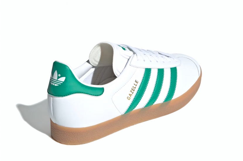 GAZELLE WHITE BOLD GREEN GUM [IH2216]
