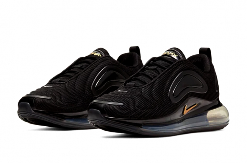 AIR MAX 720 BLACK METALLIC GOLD [CT2548-001]