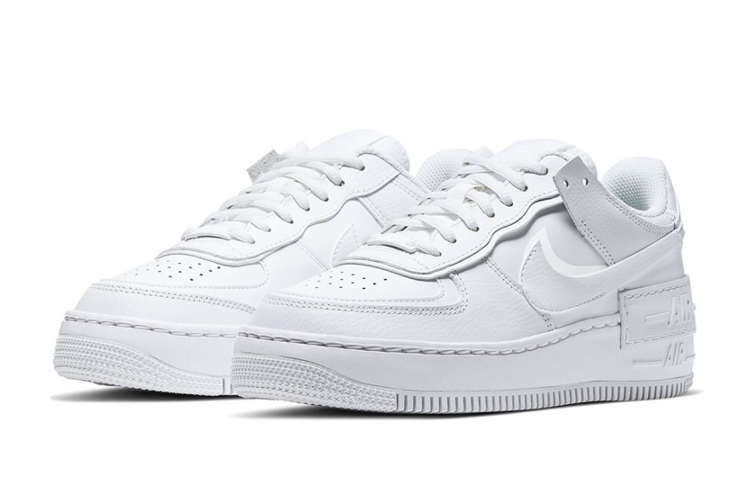 AIR FORCE 1 SHADOW ALL WHITE [CI0919-100]