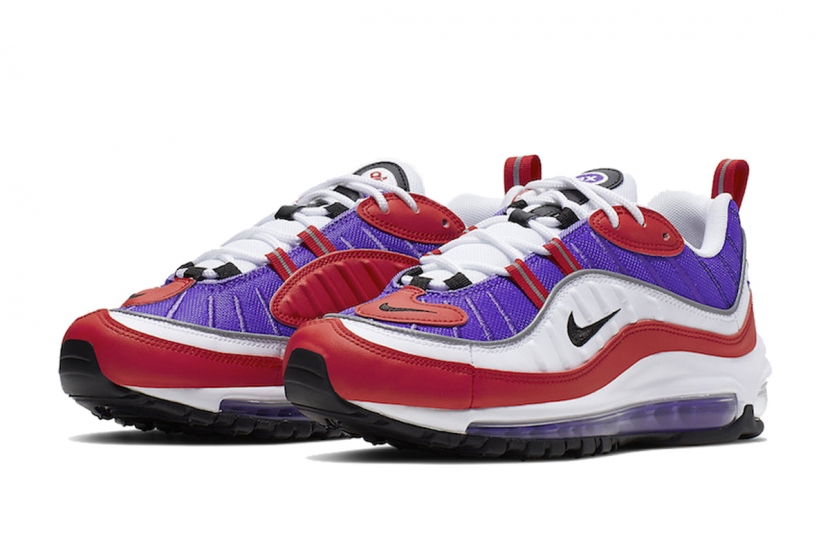 AIR MAX 98 W PSYCHIC PURPLE UNIVERSITY RED [AH6799-501]