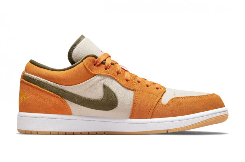 AIR JORDAN 1 LOW ORANGE OLIVE [DH6931-102]