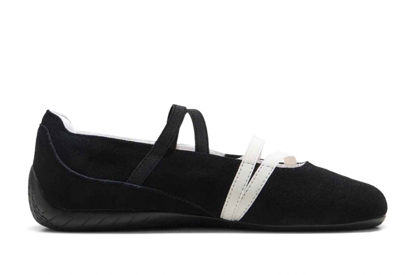 PUMA WMNS SPEEDCAT BALLET SD BLACK WHITE [401287-06]