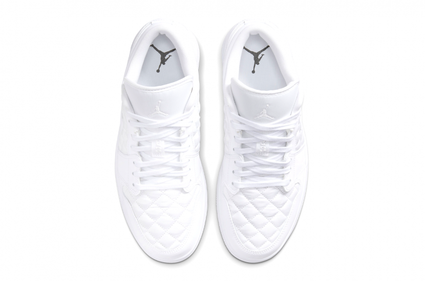 AIR JORDAN 1 LOW QUILTED WHITE W [DB6480-100]