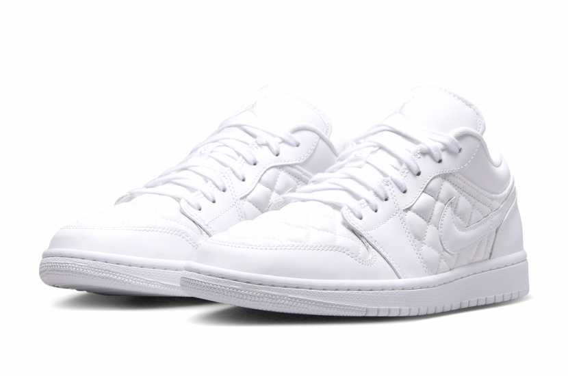 AIR JORDAN 1 LOW QUILTED WHITE W [DB6480-100]