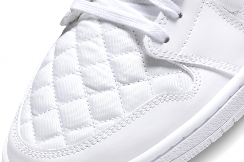 AIR JORDAN 1 LOW QUILTED WHITE W [DB6480-100]