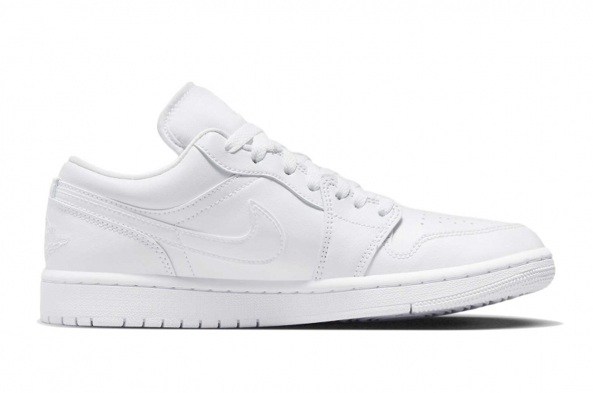 AIR JORDAN 1 LOW TRIPLE WHITE W [DV0990-111]